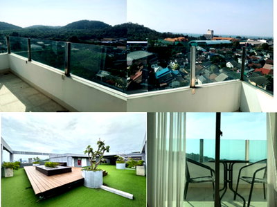 Condos for sale : Condo for sale, Sea Hill Sriracha, 52 sq.m., corner unit, 5th floor,Sea-Mountain view. Price 3.2 million baht.