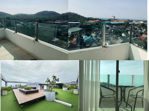 ขายคอนโด ซีฮิลล์ ศรีราชา พื้นที่ 52 ตร.ม ห้องริม ชั้น 5 ตึก C, วิวทะเล & ภูเขา ราคา 3.2 ล้านบาท