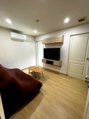 Condos for rent Lat Phrao 48 : Humble Living room for rent  .