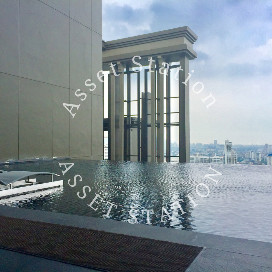 รูป 🏢ให้เช่า ห้องหรู The Crest Sukhumvit 34 เฟอร์ครบ พร้อมเซอร์วิสแม่บ้านให้อาทิตย์ละครั้ง 🏙 - รูปที่ 18/19