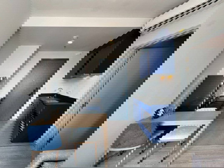 รูป ✨ให้เช่า คอนโดเอ็กซ์ที เอกมัย เฟอร์ครบ (1 ห้องนอน 1 ห้องน้ำ) 29.96 ตรม. ใกล้ BTS เอกมัย 🔥เช่า 20,000/เดือน🔥▫️Line: @sanhaproperty📲095-6922871  - รูปที่ 10/16