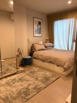 💮ให้เช่าคอนโด Life Sukhumvit 62 ใกล้ BTS บางจาก ขนาด 39 ตรม. 1 Bedplus ห้องสวย มีเครื่องซักผ้า เช่าเพียง 22000-