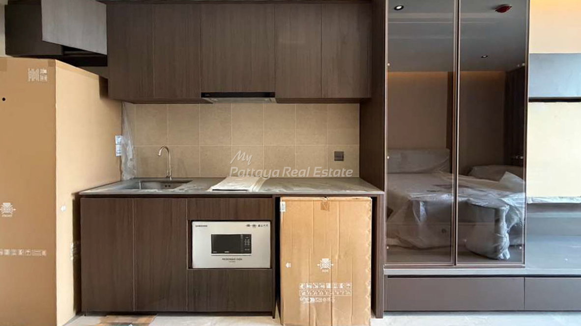รูป 🛏️ Studio - 🛁 1 ห้องน้ำ - 🏙️ City View - 🇹🇭 ชื่อไทย - 🏢 The Panora Estuaria Na-Jomtien - รหัส: PANOE05 - รูปที่ 5/9