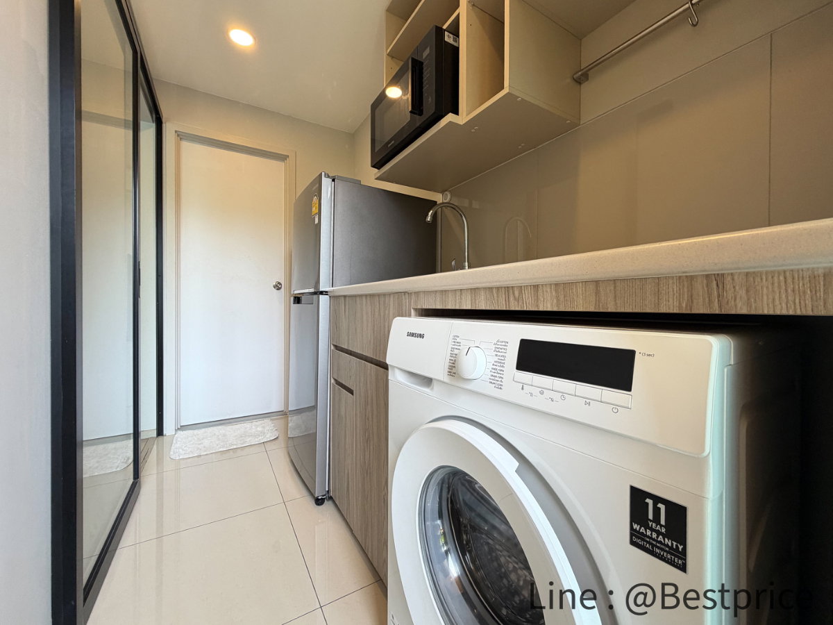 รูป BESTPRICE ให้เช่า Plum Condo Sukhumvit 97.1 ห้องสวย เฟอร์ครบ ราคาพิเศษ  - รูปที่ 9/13