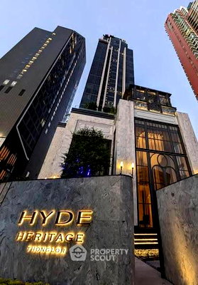 Condos for rent : 2-BR Condo at Hyde Heritage Thonglor near BTS Thong Lor (ID 2800321)