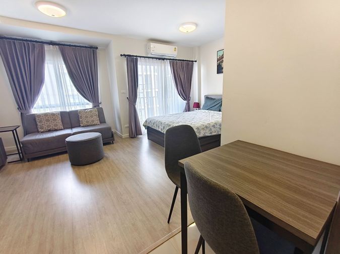  เช่า ดีคอนโด ริน ติดเซ็นทรัลเฟสติวัลเชียงใหม่ 28 ตรม ห้องสตูดิโอ ชั้น 3 วิวนอก 10,000 /เดือน 