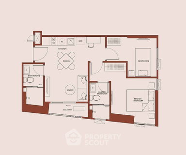 คอนโด 2-ห้องนอน ที่ เมทริส ดิสทริค ลาดพร้าว ใกล้ MRT ลาดพร้าว (ID 2806772)