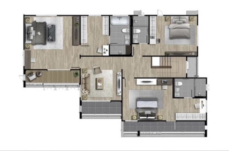 รูป ขายบ้านเดี่ยว 2 ชั้น ม. เศรษฐสิริ ทวีวัฒนา สวย หลังใหญ่ ทำเลดี สนใจแอตไลน์ครับ@841qqlnr - รูปที่ 19/20