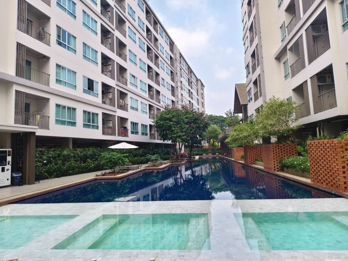 รูป  เช่า ดีคอนโด ริน ติดเซ็นทรัลเฟสติวัลเชียงใหม่ 28 ตรม ห้องสตูดิโอ ชั้น 3 วิวนอก 10,000 /เดือน  - รูปที่ 9/9