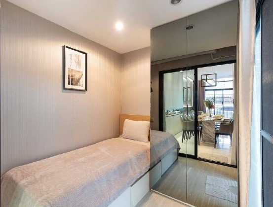 รูป ให้เช่าทาวน์โฮม 3 ชั้น หลังมุม โครงการ โคซี่ Cozy โชคชัย 4 ซอย 18 / แอร์ทั้งหลัง 3 เครื่อง / เฟอร์นิเจอร์ครบ Fully Furnished / อยู่อาศัย - รูปที่ 10/12