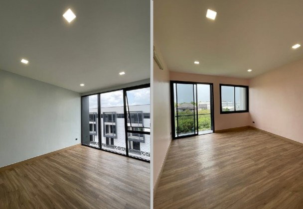 รูป ให้เช่าทาวน์โฮม / Home Office 4 ชั้น โครงการ เดอะ ฮาร์โมนี รามอินทรา 62 The Harmony ใกล้แฟชั่นไอส์แลนด์  อยู่อาศัย หรือ Home Office จดบริษัทได้ - รูปที่ 10/12