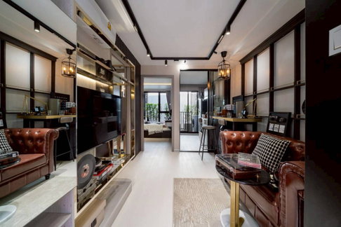 Down payment sale: Muse Condo Saphan Mai, a low-rise condo opposite Ying Charoen Market, near BTS, fully furnished unit.