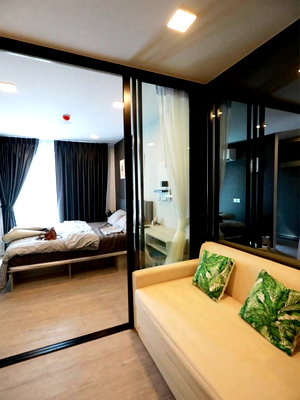 เช่าคอนโด คลองหลวง ปทุมธานี : ให้เช่าคอนโด เคฟ เอวา ตึก A 26.35 ตร.ม.เฟอร์ครบ แอร์ 2 ตัว มีเครื่องซักผ้า ตรงข้ามธรรมศาสตร์รังสิต (TR1295)