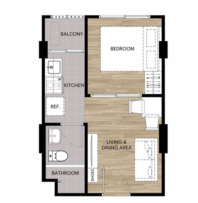 picture dcondo Sense bangsaen for rent - 11/12