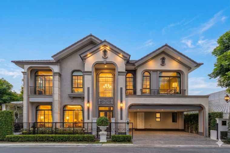 4-bed house for sale, 322 sqm, 65.9 sq wah, The Grand Vibhavadi 60