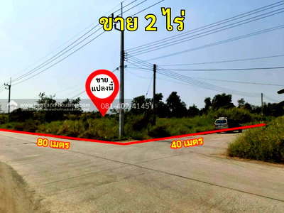 ที่ดิน คลองหลวง ปทุมธานี : ขายที่ดินถมแล้ว 2 ไร่ (แบ่งขาย 1 ไร่ได้) รังสิตเลคแลนด์ ถนนคลองหลวง คลอง 4 ปทุมธานี ขายถูกเท่าราคาประเมิน