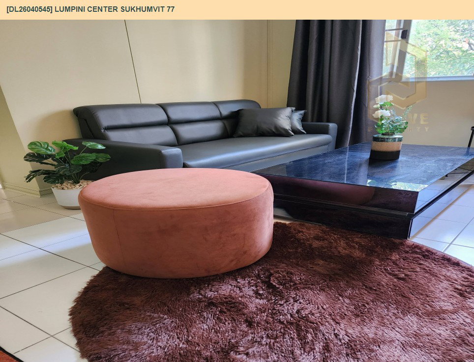 รูป DL26040545 ให้เช่าคอนโด ลุมพินี เซ็นเตอร์ สุขุมวิท 77 (Lumpini Center Sukhumvit 77) ใกล้ BTS อ่อนนุช พร้อมเข้าอยู่ โทรด่วน 0800343450 LineID @655ebbvc - รูปที่ 2/6