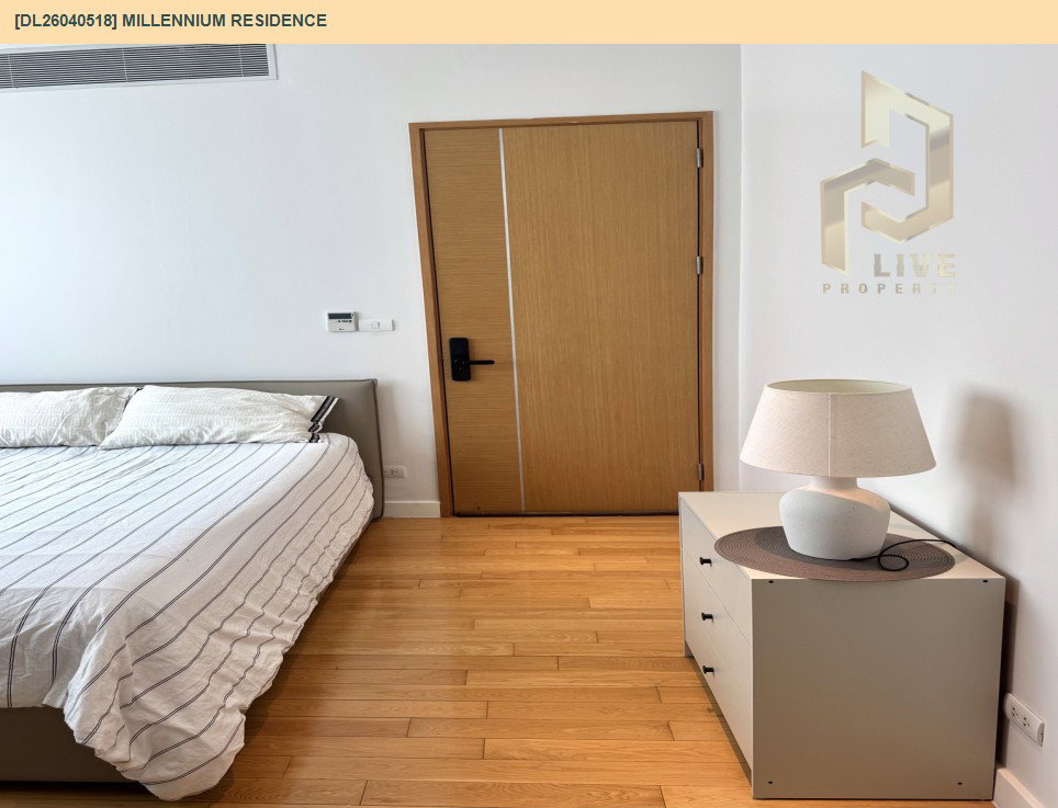 รูป DL26040518 ให้เช่าคอนโด มิลเลนเนียม เรสซิเด้นส์ แอท สุขุมวิท (Millennium Residence) ใกล้ BTS อโศก พร้อมเข้าอยู่ โทรด่วน 0614453194 LineID @162cjixi - รูปที่ 11/15