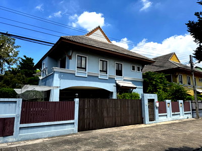 บ้านเดี่ยว เดอะ พาซิโอ พาร์ค กาญจนาภิเษก : ขายบ้านเดี่ยว 2 ชั้น หมู่บ้านเดอะโฮม สวนผัก 60 ทำเลดี เดินทางสะดวก ใกล้ทางขึ้นลงทางด่วน