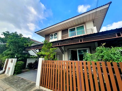 Houses for sale Phra Pra Daeng Samut Prakarn : Urgent Sale! Detached House: Supalai Garden Ville Pracha Uthit-Suksawat Brand New – Never Lived In!