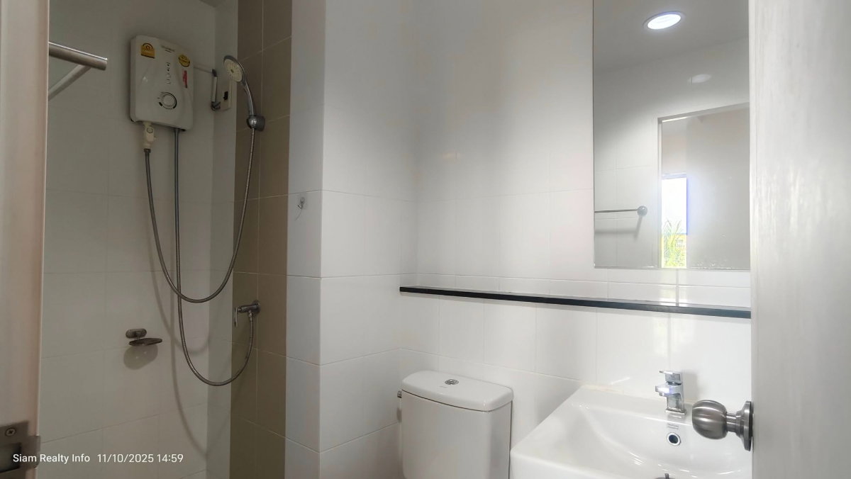 รูป ยูนิโอ พระราม2 ท่าข้าม มีเครื่องซักผ้า ทีวี ตู้เย็น เครื่องทำน้ำอุ่น ไมโครเวฟ วิวสวน - รูปที่ 10/12