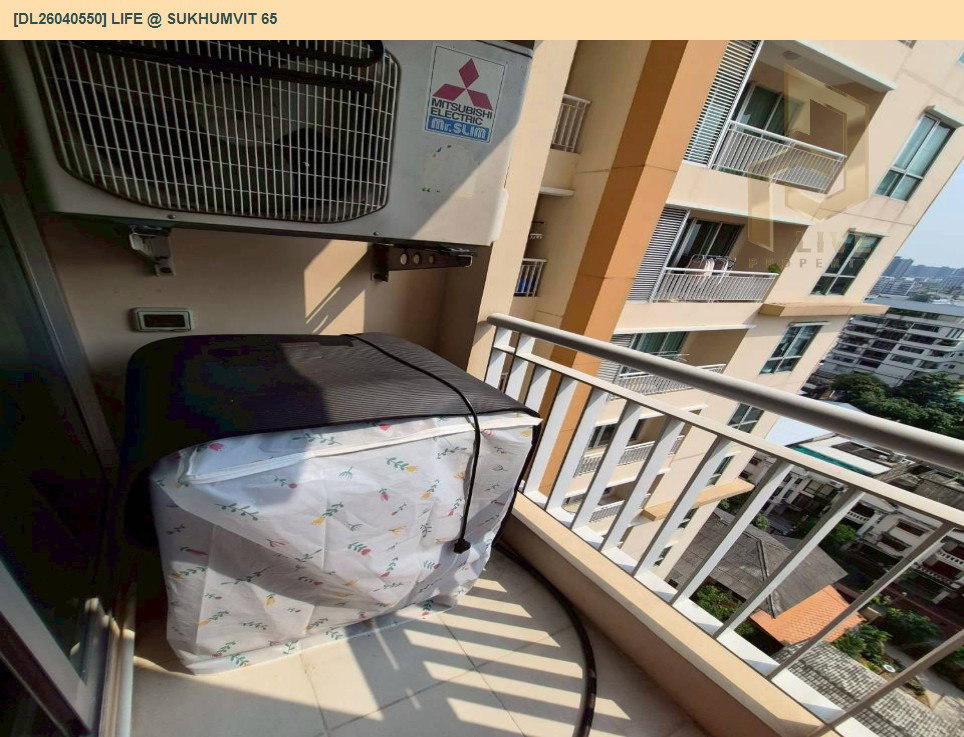 รูป DL26040550 ให้เช่าคอนโด ไลฟ์ แอท สุขุมวิท 65 (Life @ Sukhumvit 65) ใกล้ BTS พระโขนง พร้อมเข้าอยู่ โทรด่วน 0614453194 LineID @162cjixi - รูปที่ 7/9