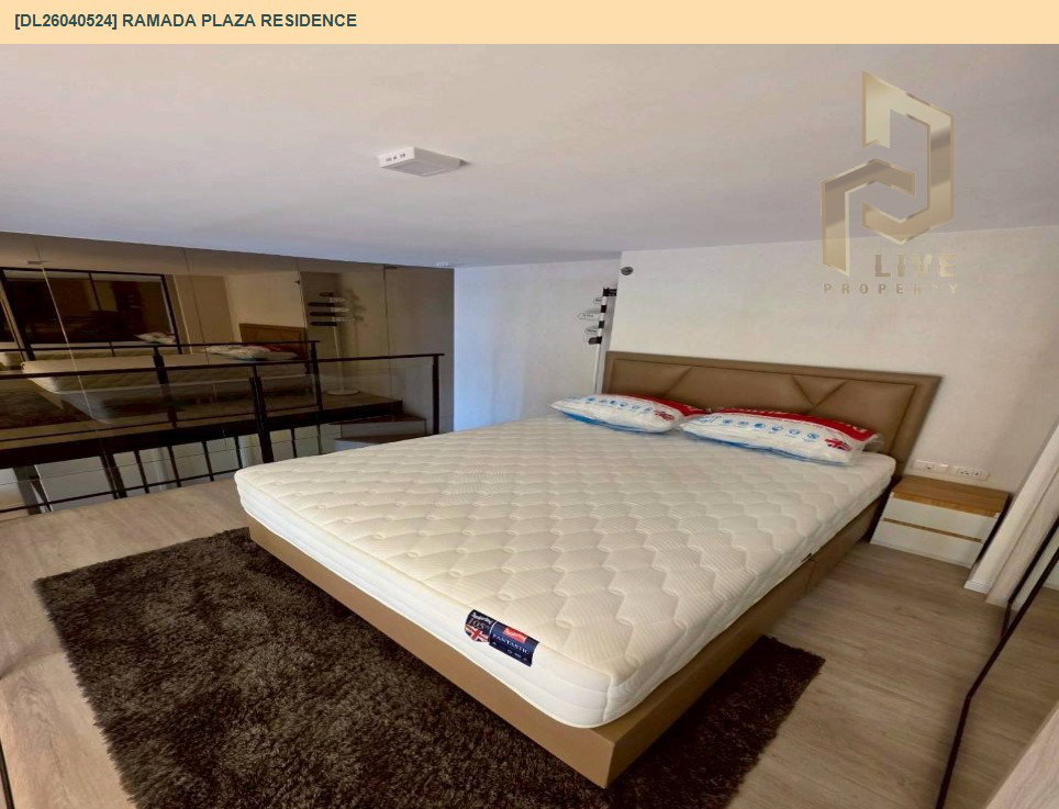 รูป DL26040524 ให้เช่าคอนโด รามาดา พลาซา เรสซิเดนซ์ (Ramada plaza residence) ใกล้ - พร้อมเข้าอยู่ โทรด่วน 0614453194 LineID @162cjixi - รูปที่ 3/16