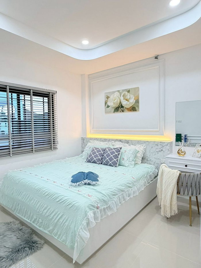 รูป ขายบ้านเดี่ยว หมู่บ้านฟ้ามิอาจกั้น พัทยา บางละมุง ทำเลดี พร้อมอยู่ - รูปที่ 11/15