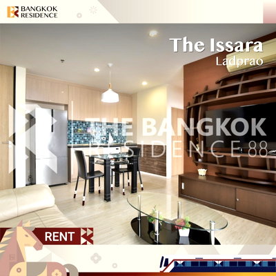 คอนโดให้เช่า :  เช่าคอนโด 🌟 The Issara Ladprao ใกล้ MRT ลาดพร้าว 2นอน 78 sq.m. 40K 🤎 ห้องใหญ่ พื้นที่ใช้สอยเยอะ 