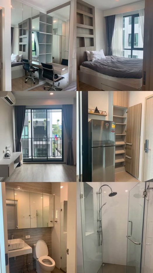 รูป ให้เช่าคอนโด เลี้ยงสัตว์ได้ Brixton Pet and Play Sukhumvit 107 ใกล้ BTS แบริ่ง (Rt-01) - รูปที่ 4/12