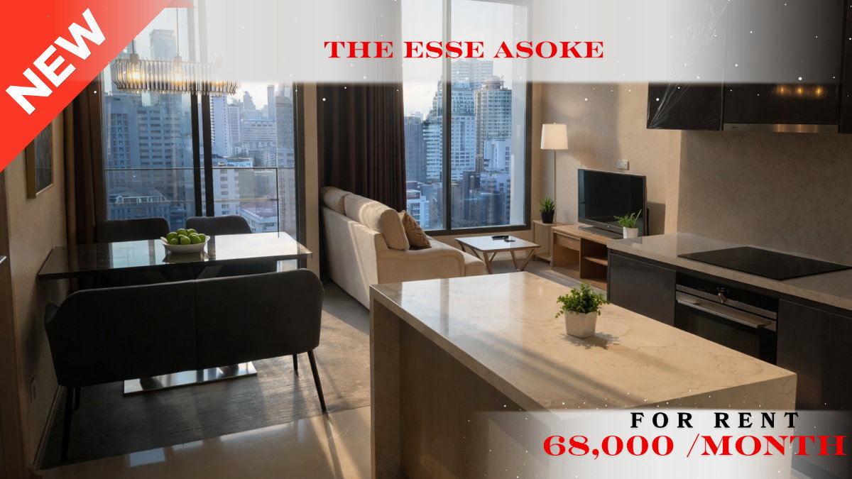 รูป 🍀🍀 Fully furnished💝 ให้เช่า📌 ดิ เอส อโศก (Line:@rent2022)BTS อโศก✨พร้อมเข้าอยู่  ✨ A10975 - รูปที่ 1/12