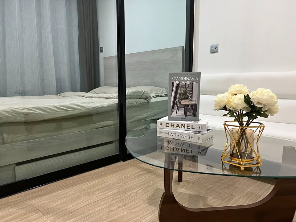 รูป ให้เช่า วินน์ คอนโด ลาดพร้าว - โชคชัย 4 มีเฟอร์นิเจอร์+เครื่องใช้ไฟฟ้าครบ - รูปที่ 1/5