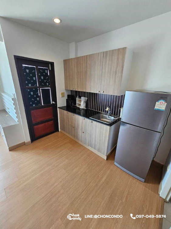 รูป The Room Condo บางแสน ชลบุรี ชั้น6 ใกล้ตลาดปาร์คอิน ----------แอร์ใหม่---------Tel/Line 097-049-5874 (FB:@Bangsaen4rent) - รูปที่ 4/12