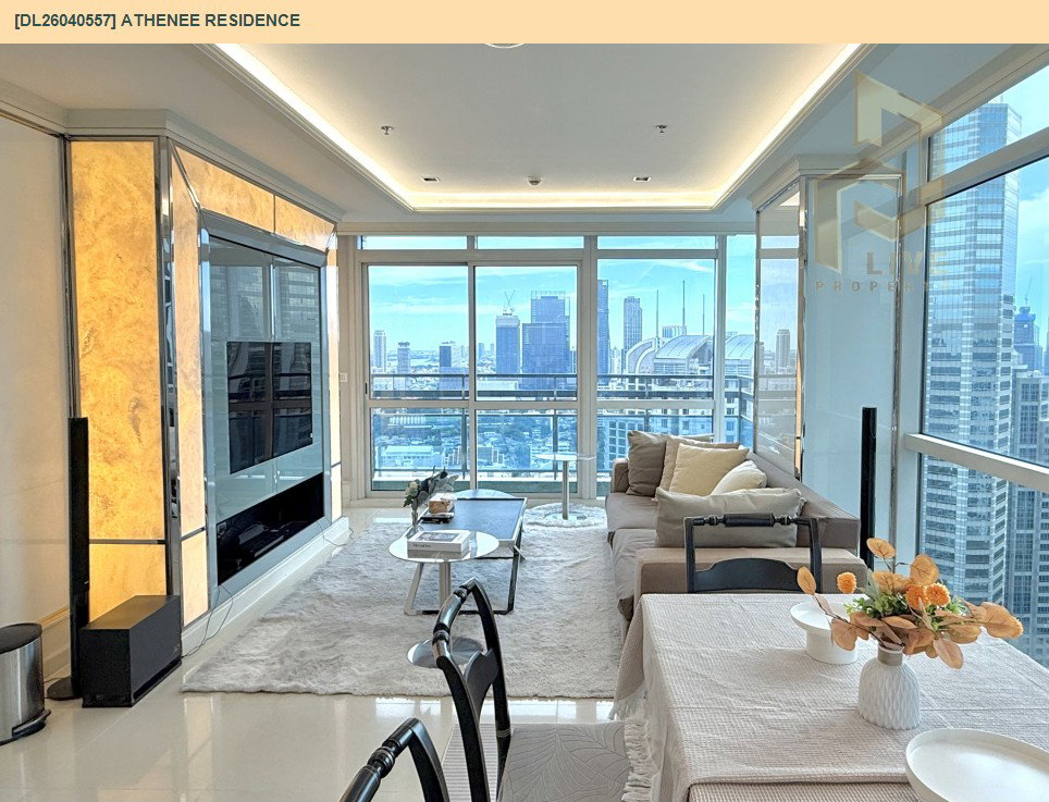 รูป DL26040557 ให้เช่าคอนโด แอทธินี เรสซิเด้นซ์ (Athenee Residence) ใกล้ BTS เพลินจิต พร้อมเข้าอยู่ โทรด่วน 0800343450 LineID @655ebbvc - รูปที่ 6/6