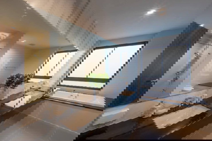 รูป ปล่อยขาย พลูวิลล่า Modern Luxury Pool villa - PALM SPRINGS PRIVATO  ( บ้านตัวTop ของโครงการมีหลังเดียว ) ใกล้กาดฝรั่ง , โรงเรียนนานาติลานนา , สนามบิน - รูปที่ 12/23