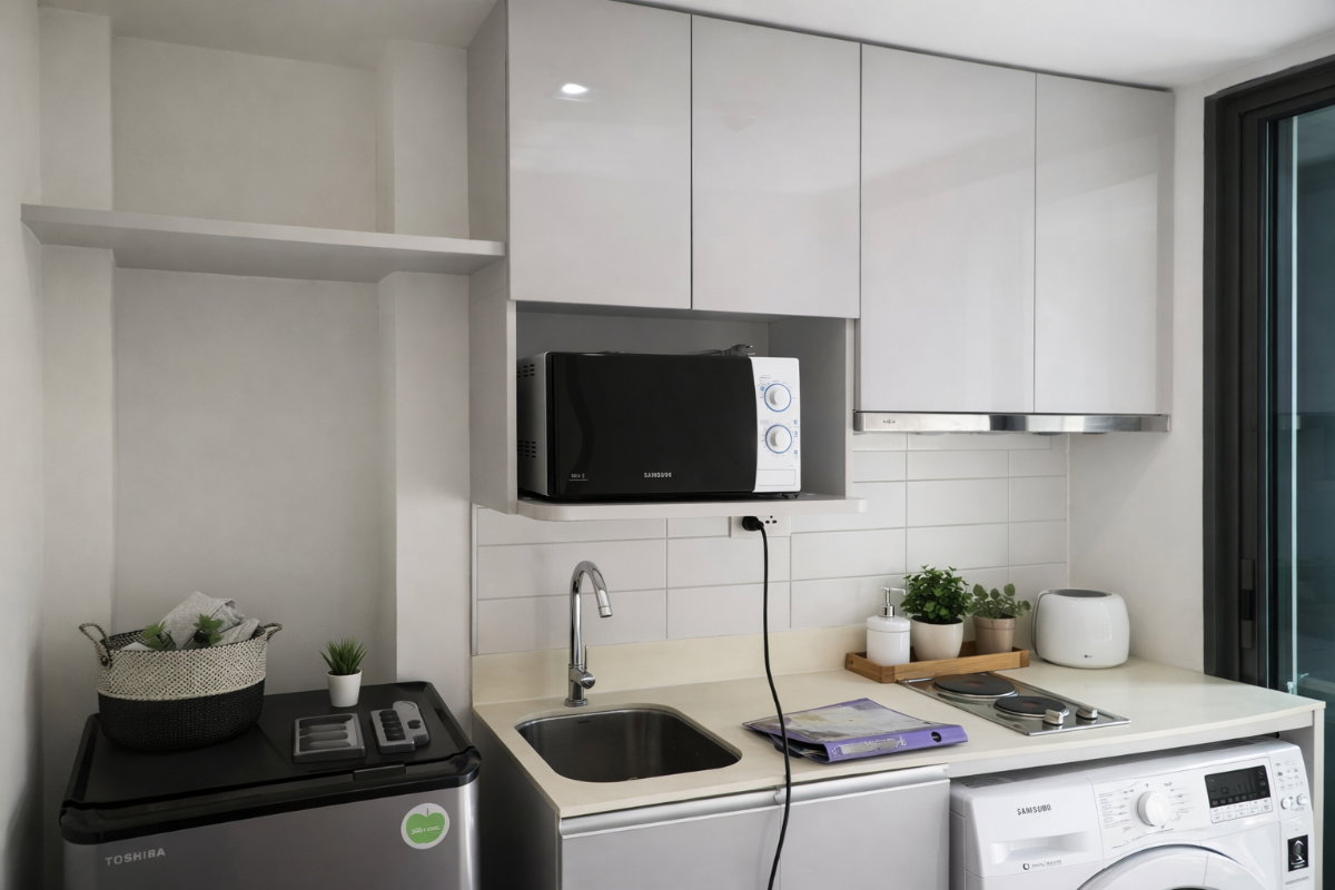 รูป 🍀🍀Prime condo location 🚆ให้เช่า 📌 ไอดีโอ โมบิ พญาไท 🌸 (Line:@rent2022) พร้อมอยู่ ✨A04595 - รูปที่ 6/13