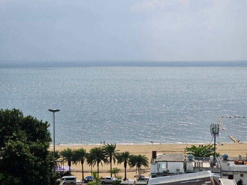 รูป FQ🗺️KT0388📲LineID @556ryccg🌅1ห้องนอน 46.5ตรม ชั้น8⛵วิวทะเล ระเบียงกว้าง🏖️Aeras Jomtien แอราส จอมเทียน - รูปที่ 8/12