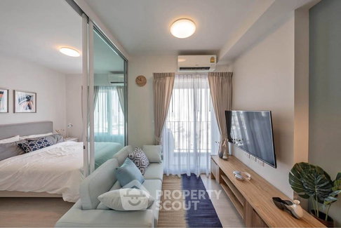 คอนโด 1-ห้องนอน ที่ เชปเตอร์ วัน อีโค่ รัชดา ห้วยขวาง ใกล้ MRT ห้วยขวาง (ID 2807422)