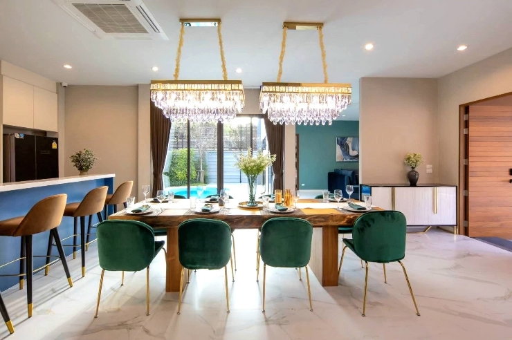รูป ปล่อยขาย พลูวิลล่า Modern Luxury Pool villa - PALM SPRINGS PRIVATO  ( บ้านตัวTop ของโครงการมีหลังเดียว ) ใกล้กาดฝรั่ง , โรงเรียนนานาติลานนา , สนามบิน - รูปที่ 4/23