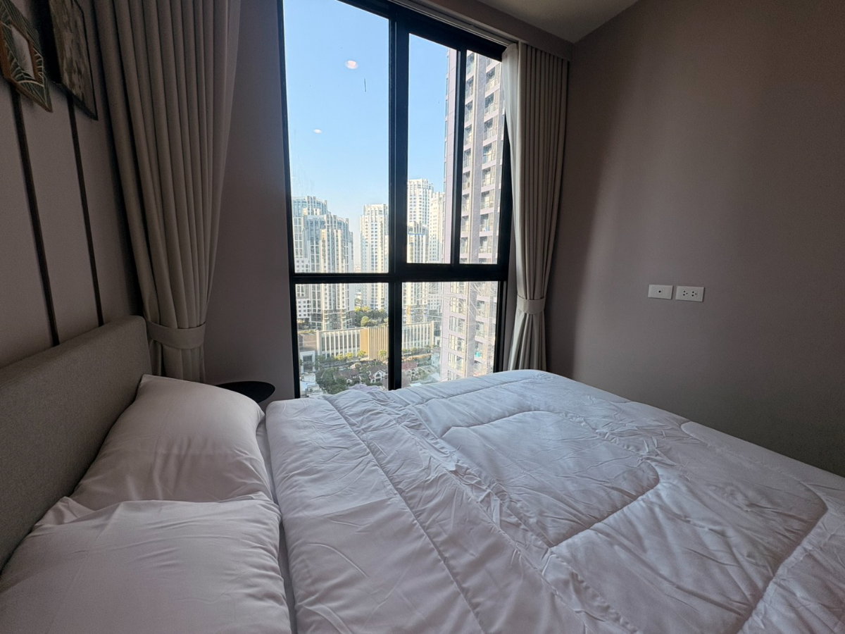 รูป ให้เช่า ✨Nue District Rama 9 ✨ 2 ห้องนอน ขนาด 34.8 ตรม เครื่องใช้ไฟฟ้าครบพร้อมเข้าอยู่ 😍💕ใกล้เซนทรัลพระราม 9 และ MRT พระราม 9 🛍️🚆 - รูปที่ 12/13