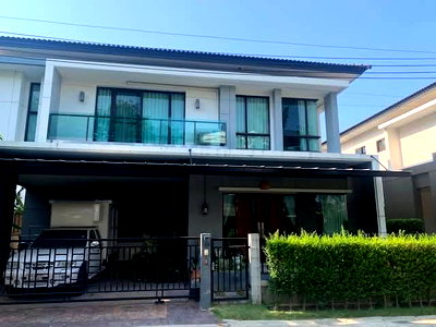 Houses for rent : Single house for rent at The City Bangna-Km.7, near Mega Bangna, at a great price.