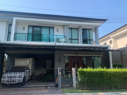Single house for rent at The City Bangna-Km.7, near Mega Bangna, at a great price.