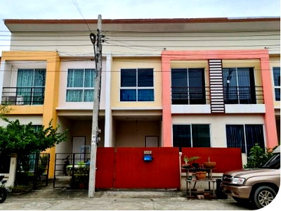 ทาวน์โฮม วิทยาลัยเทคนิคกาญจนาภิเษกมหานคร : BP00538 ขายทาวน์เฮ้าส์ หมู่บ้านเพ็ญศิริ 4 แขวงโคกแฝด เขตหนองจอก จังหวัดกรุงเทพมหานคร