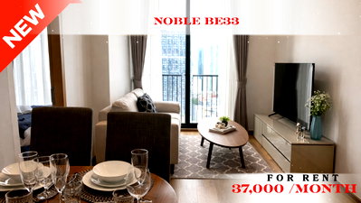 Condos for rent : 💝 Fully Furnished Unit For Rent 📌 Noble BE33  (Line: @rent2022) | Near BTS Phrom Phong  ✨ Ready to move in! ✨ 📌 Ref Code: A05848