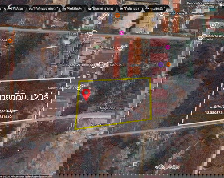 ขายที่ดิน อำเภอ หัวหิน 12 ไร่  ติดถนนหลวง