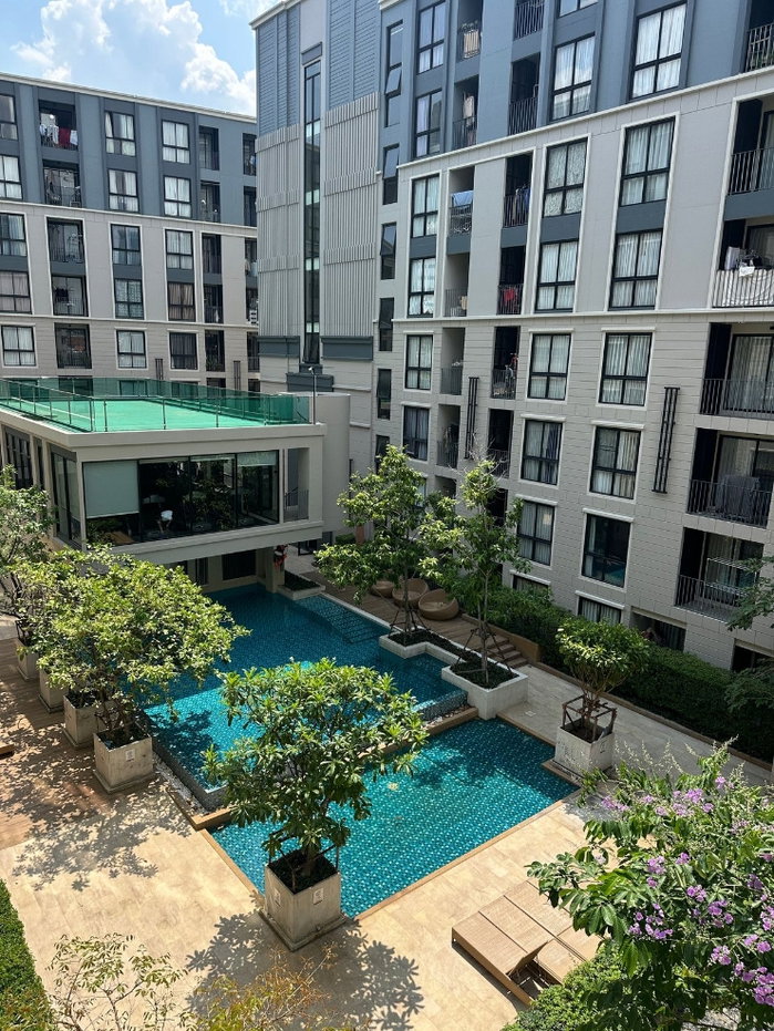 รูป 🐕🦮🐺Maestro 03 Ratchada | ห้องใหญ่ วิว สระ เลี้ยงสัตว์ได้ 100%! - รูปที่ 14/15