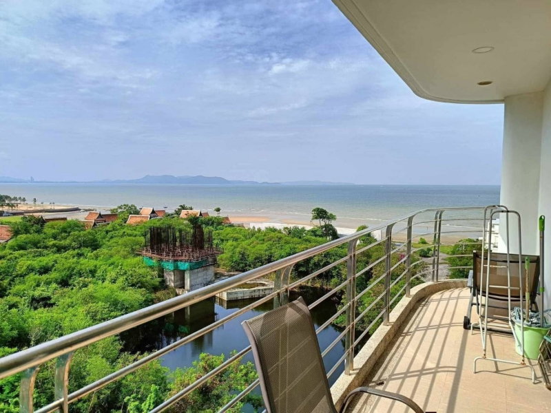 รูป FQ🗺️KT0387📲LineID @556ryccg🌅2ห้องนอน 106ตรม ชั้น7⛵วิวทะเล ระเบียงกว้าง🏖️La Royale Beach ลา รอยัล บีช จอมเทียน - รูปที่ 3/12