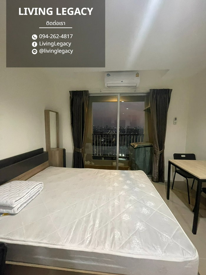 รูป T2EZPF ให้เช่าคอนโด Asakan Place Srinakarindra 28 ตร.ม. ชั้น 24 line id : @livinglegacy - รูปที่ 2/17