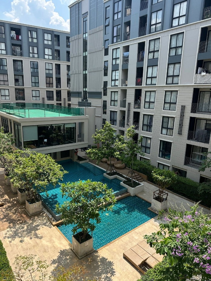 รูป 🐕🦮🐺Maestro 03 Ratchada | ห้องใหญ่ วิว สระ เลี้ยงสัตว์ได้ 100%! - รูปที่ 1/15
