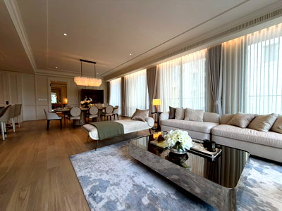 Condos for sale : InterContinental Residences Bangkok Asoke 2 bedrooms, 2 bathrooms, 139 sq m., starting at 40 million baht.